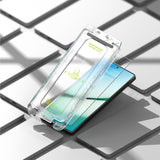 Folie de protectie Ringke Easy Slide Tempered Glass (set de 2) compatibil cu Samsung Galaxy S25, Transparent
