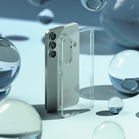 Husa de protectie Ringke Fusion compatibil cu Samsung Galaxy S25, Transparent