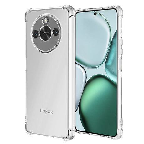 Husa de protectie Techsuit Shockproof Clear Silicone compatibil cu Honor X9c Smart, Transparent