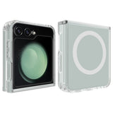 Husa de protectie Techsuit MagSafe Pro compatibil cu Samsung Galaxy Z Flip6 / Flip7 FE, Transparent