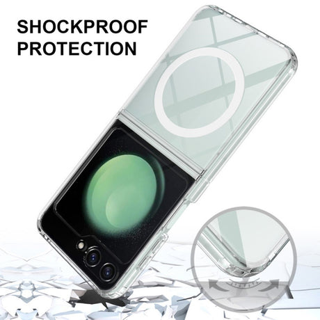 Husă Techsuit MagSafe Pro transparentă pentru Samsung Galaxy Z Flip6 / Flip7 FE