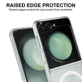 Husa de protectie Techsuit MagSafe Pro compatibil cu Samsung Galaxy Z Flip6 / Flip7 FE, Transparent