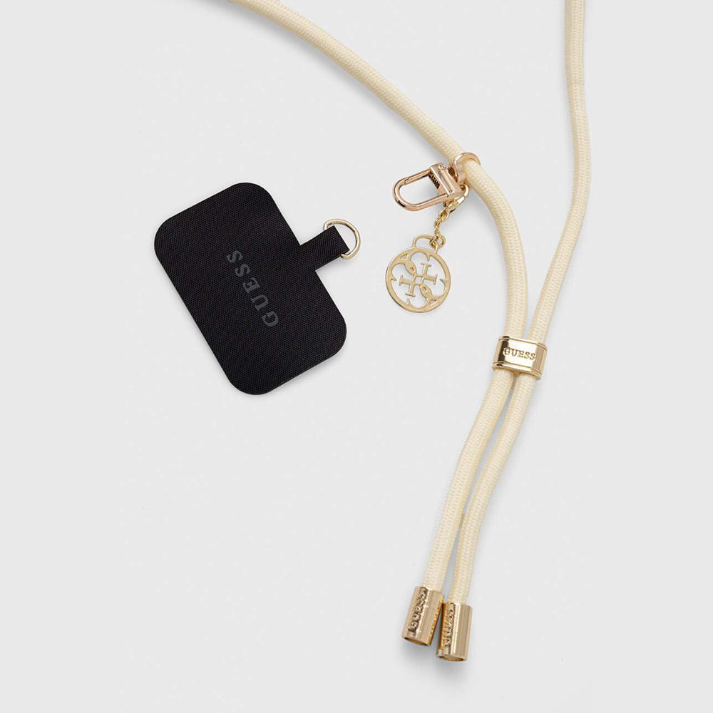 Suport Guess Crossbody Cord (GUOUCNMG4EE), Universal, Nylon, Bej