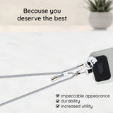 Suport Karl Lagerfeld Crossbody Cord, negru