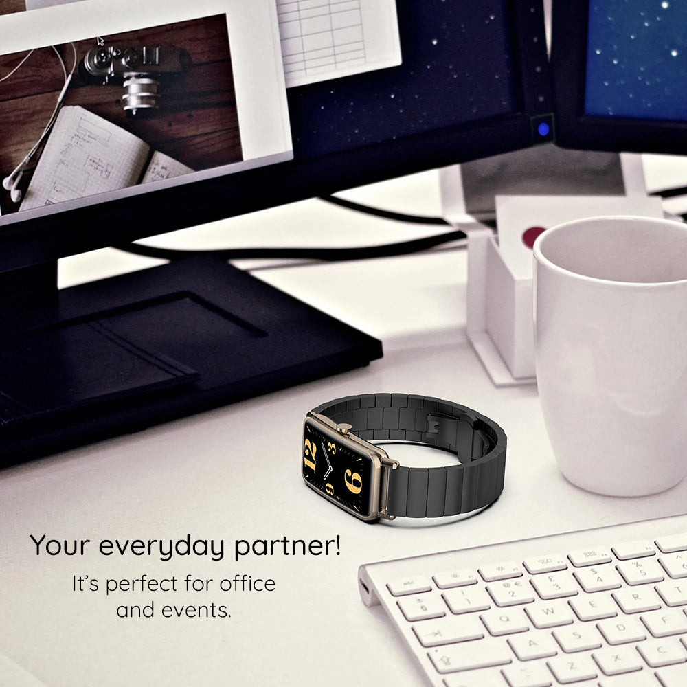 TechSuit Curea smartwatch Techsuit Watchband (W012) compatibil cu Apple Watch 1/2/3/4/5/6/7/8/9/10/11/SE/SE 2/SE 3 (38/4