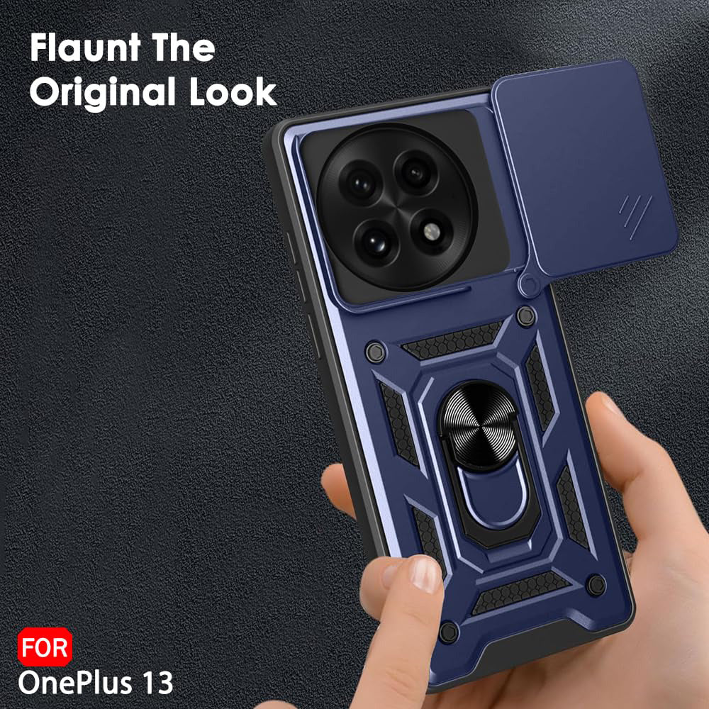 Husa de protectie Techsuit CamShield Series compatibil cu OnePlus 13, Albastru
