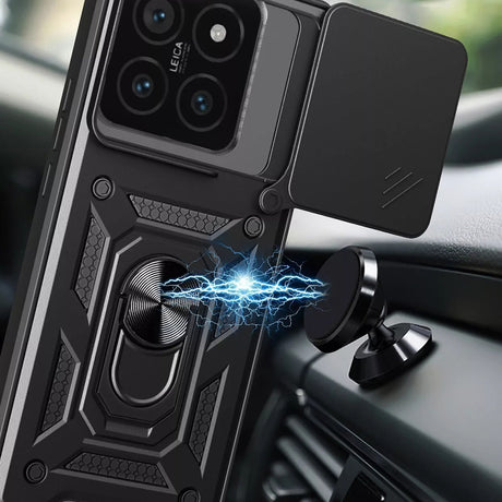 Husa de protectie Techsuit CamShield Series compatibil cu Xiaomi 15 Pro, Negru