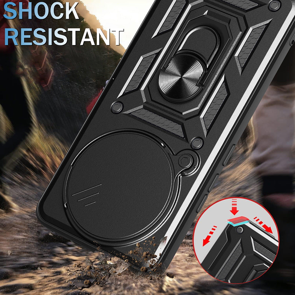 Husa de protectie Techsuit CamShield Series compatibil cu Xiaomi Redmi Note 14 Pro+ 5G, Albastru
