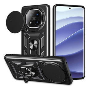 Husa de protectie Techsuit CamShield Series compatibil cu Xiaomi Redmi Note 14 Pro+ 5G, Negru