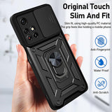 Husa de protectie Techsuit CamShield Series compatibil cu Xiaomi Redmi 10 2021 / Redmi 10 2022, Negru