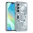 Husa de protectie Techsuit Luxury Glitter MagSafe compatibil cu Samsung Galaxy A16 4G / A16 5G, Albastru Deschis