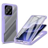 Folie de protectie Techsuit ColorVerse 360 Series + compatibil cu Xiaomi 15, Mov