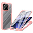 Folie de protectie Techsuit ColorVerse 360 Series + compatibil cu Xiaomi 15, Roz