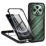 Folie de protectie Techsuit ColorVerse 360 Series + compatibil cu Oppo Reno12 F 4G / Reno12 F 5G / Reno12 FS 4G / Reno12 FS 5G, Negru