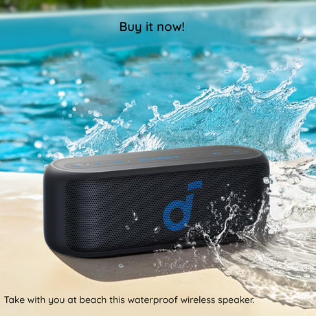 Casti Anker Wireless Speaker Soundcore Select 2S (A3171011), True Wireless Stereo, 20W, IPX7, Negru