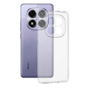 Husa de protectie Techsuit Clear Silicone compatibil cu Xiaomi Redmi Note 14 Pro 5G / Poco X7, Transparent