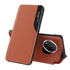 Husa de protectie Techsuit eFold Series compatibil cu Honor Magic7 Lite / X9c, Portocaliu