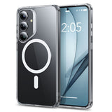 Husa de protectie ESR Classic Hybrid HaloLock compatibil cu Samsung Galaxy S25 Plus, Transparent