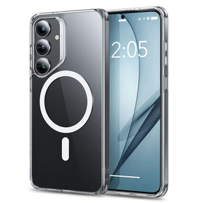 Husa de protectie ESR Classic Hybrid HaloLock compatibil cu Samsung Galaxy S25 Plus, Transparent