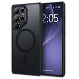 Husa de protectie ESR Classic Hybrid HaloLock compatibil cu Samsung Galaxy S25 Ultra, Negru Mat