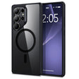 Husa de protectie ESR Classic Hybrid HaloLock compatibil cu Samsung Galaxy S25 Ultra, Transparent Black