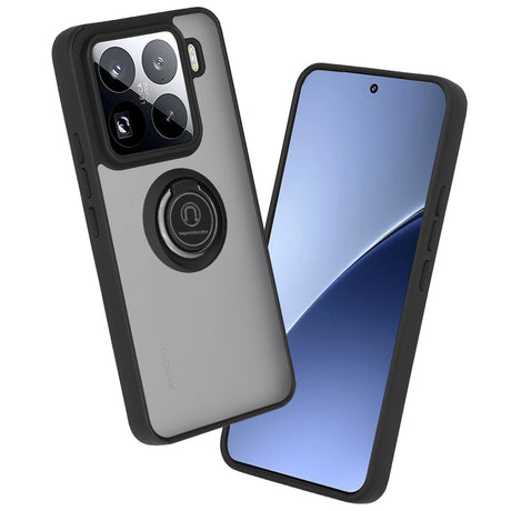 Husa de protectie Techsuit Glinth compatibil cu Xiaomi 15 Pro, Negru