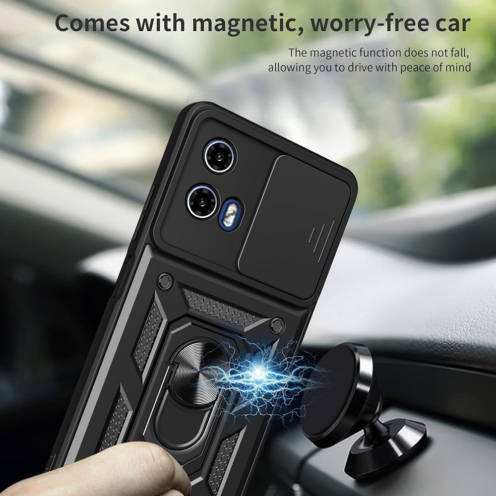 Husa de protectie Techsuit CamShield Series compatibil cu Motorola Moto G05 / E15, Negru