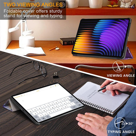 Husa de protectie tableta Techsuit FoldPro compatibil cu Xiaomi Pad 7 / 7 Pro / 8 / 8 Pro, Negru