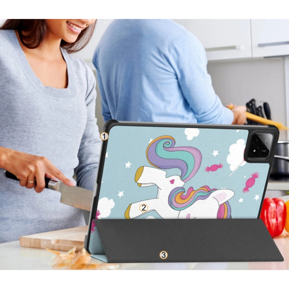 Husa de protectie tableta Techsuit FoldPro compatibil cu Xiaomi Pad 7 / 7 Pro / 8 / 8 Pro, Unicorn