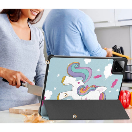 Husa de protectie tableta Techsuit FoldPro compatibil cu Xiaomi Pad 7 / 7 Pro / 8 / 8 Pro, Unicorn