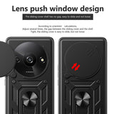 Husa de protectie Techsuit CamShield Series compatibil cu Xiaomi Redmi A3 / Redmi A3x, Negru