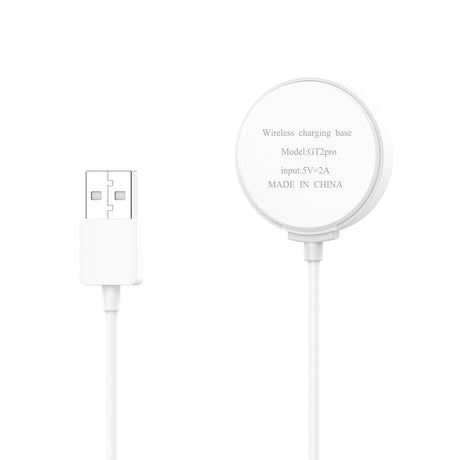 Incarcator Techsuit SmartWatch Wireless Charging Cable (THC1), for Huawei Watch GT5 Pro/GT5 /4/4 Pro/Ultimate/GT3 SE/Buds, Alb