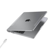 Husa laptop Spigen Thin Fit (ACS05271), MacBook Air 13" 2022/2024/2025, Transparent