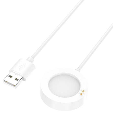 Incarcator Techsuit SmartWatch Wireless Charging Cable (TXC5), for Xiaomi Watch S4/2/S3/H1/Watch2 Pro/Watch S2, Alb
