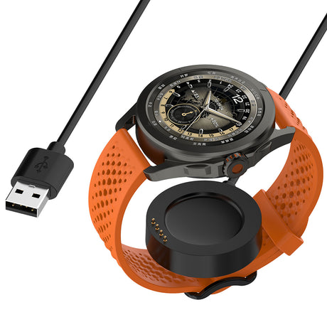 Incarcator Techsuit SmartWatch Wireless Charging Cable (TXC9), for Xiaomi Watch S4 Sport, USB, Negru