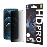 Folie de protectie Lito HD Pro Privacy compatibil cu iPhone 12 Pro Max, Negru