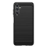 Husa de protectie Techsuit Carbon Silicone compatibil cu Samsung Galaxy A14 4G / A14 5G, Negru