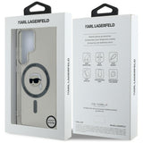 Husa de protectie Karl Lagerfeld IML MagSafe (KLHMS25LHLSKIK) compatibil cu Samsung Galaxy S25 Ultra, Karl`s Head