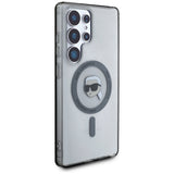 Husa de protectie Karl Lagerfeld IML MagSafe (KLHMS25LHLSKIK) compatibil cu Samsung Galaxy S25 Ultra, Karl`s Head