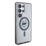 Husa de protectie Karl Lagerfeld IML MagSafe (KLHMS25LHLSCHK) compatibil cu Samsung Galaxy S25 Ultra, Choupette`s Head