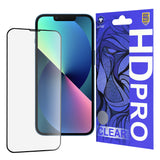 Folie de protectie Lito HD Pro Clear compatibil cu iPhone 13 / iPhone 13 Pro / iPhone 14, Negru
