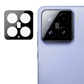Folie de protectie Techsuit Full Camera Glass compatibil cu Xiaomi 15, Negru