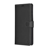 Husa de protectie Techsuit Leather Folio compatibil cu Samsung Galaxy A56 5G, Negru