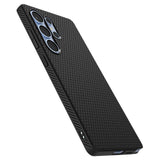 Husa de protectie Spigen Liquid Air (ACS08953) compatibil cu Samsung Galaxy S25 Ultra, Negru Mat