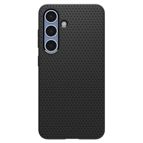 Husa de protectie Spigen Liquid Air (ACS09000) compatibil cu Samsung Galaxy S25, Negru Mat