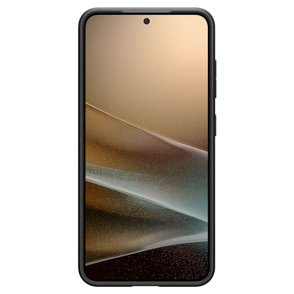 Husa de protectie Spigen Liquid Air (ACS09000) compatibil cu Samsung Galaxy S25, Negru Mat