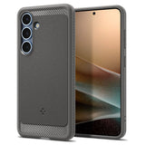 Husă Spigen Rugged Armor MagSafe pentru Samsung Galaxy S25, gri