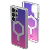 Husa de protectie UAG Plyo Pro MagSafe compatibil cu Samsung Galaxy S25 Ultra, Mov / Pink Ombre