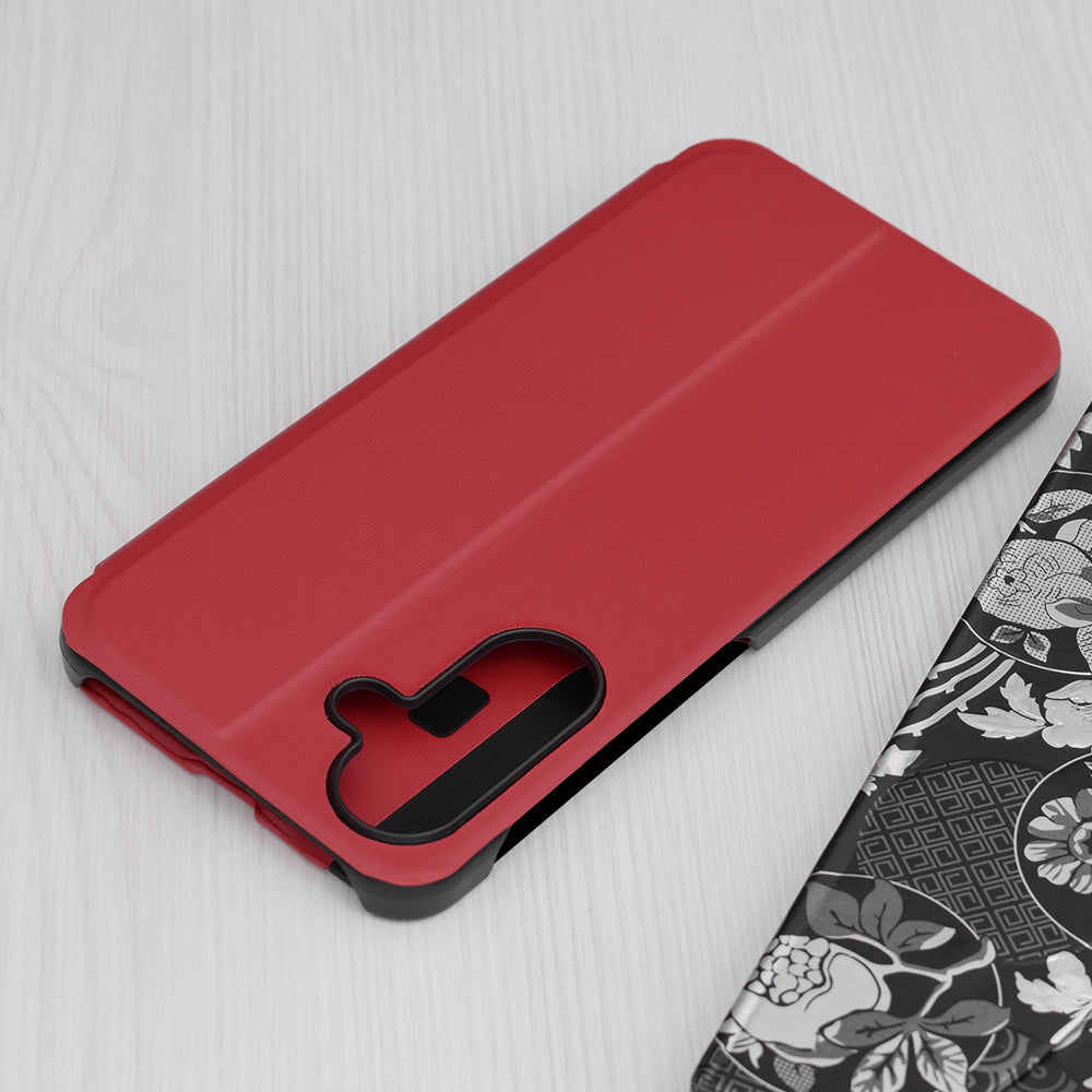 Husa de protectie Techsuit eFold Series compatibil cu Samsung Galaxy A56 5G, Rosu
