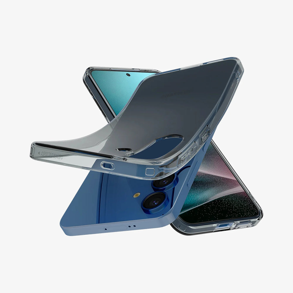 Husa de protectie Spigen Liquid Crystal (ACS08975) compatibil cu Samsung Galaxy S25 Plus, Space Crystal